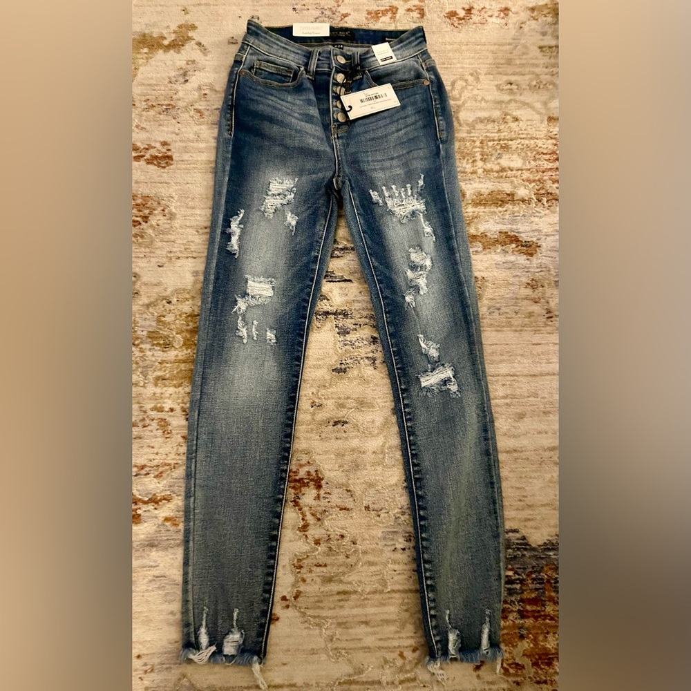 NWT! Judy Blue Bring You Closer High Waist Skinny Fit Jeans